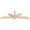 Ekena Millwork Davenport Smooth Timber Gable Bracket, Douglas Fir, 108"W x 40"H x 5 1/2"D x 5 1/2"F, 9/12 Pitch GBW108X40X0606DAV00SDF - alternate 3